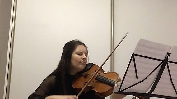Barbara Olearczyk (altówka) - Bach Suita nr 2 Sarabanda